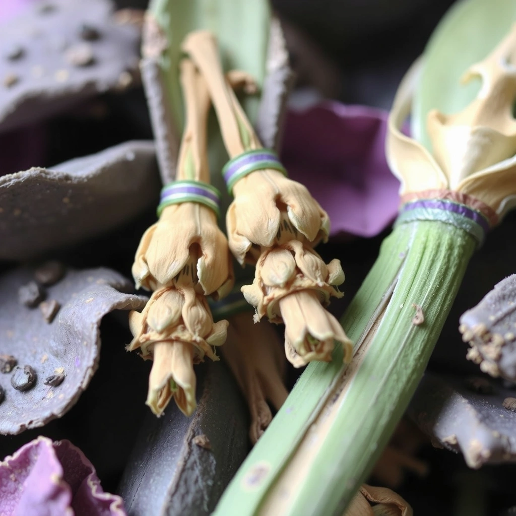 Pureenia Organic Lavender Essential Oil ingredients close-up